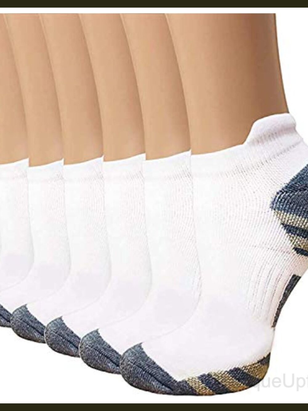 Copper Low Cut Compression Socks 6 Pairs Arch Support Plantar Fasciitis Running